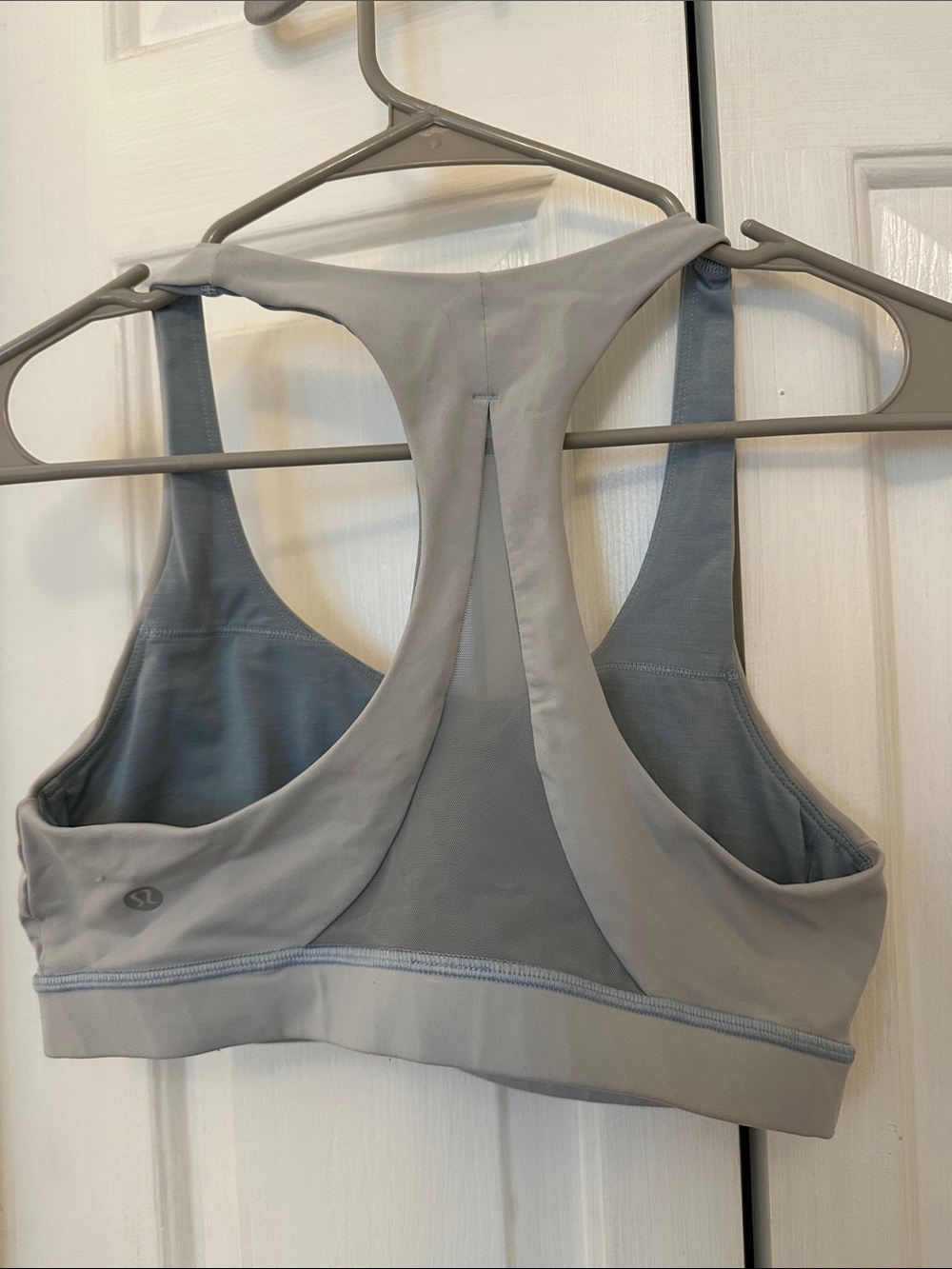lululemon athletica Light Blue Racerback Sports Bra Size 8